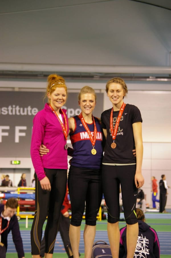 Gold for Harriet Scott in BUCS Indoor Athletics Championships