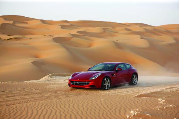 The Ferrari FF: phwoar wheel drive
