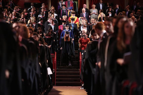 Postgraduate Graduation ceremony in Royal Albert Hall
