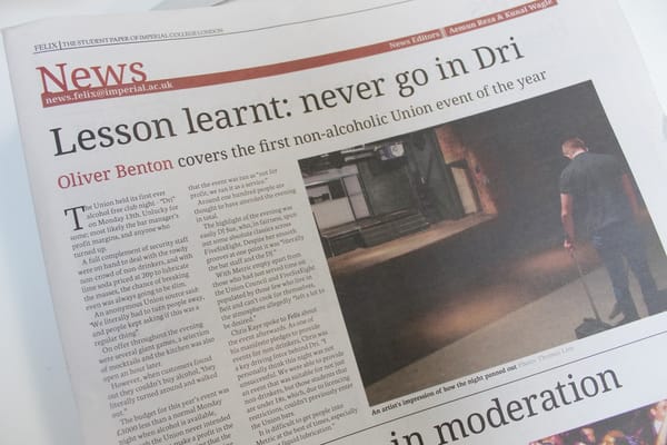 Dri night's coverage does not whet the appetite
