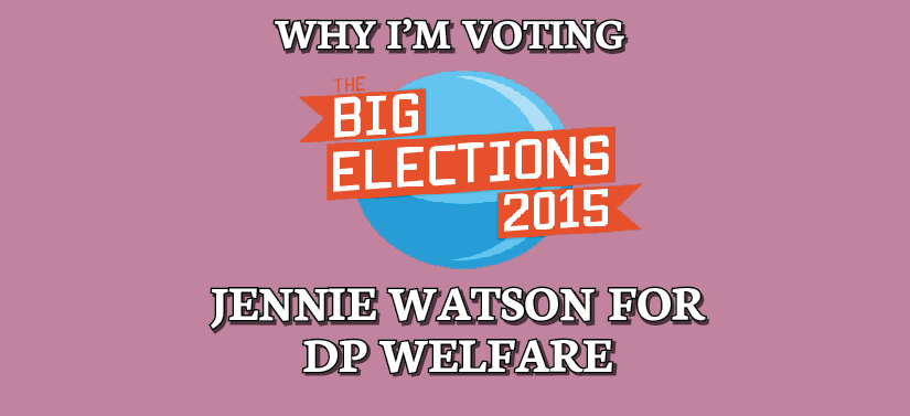 Why I’m voting Ginger for Deputy President (Welfare)
