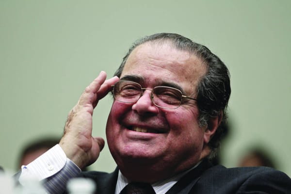 Scrapping over Scalia
