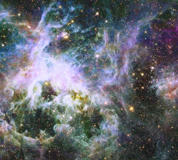 Cosmic dust hints at alternate history
