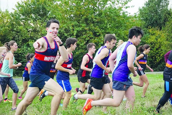 IC Cross Country: record turnout at first race