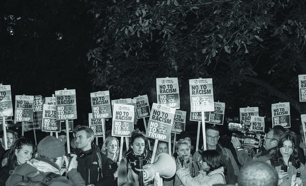 US Embassy protest in pictures