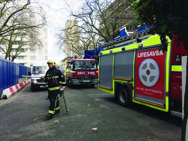 Firefighters swarm the Science Museum