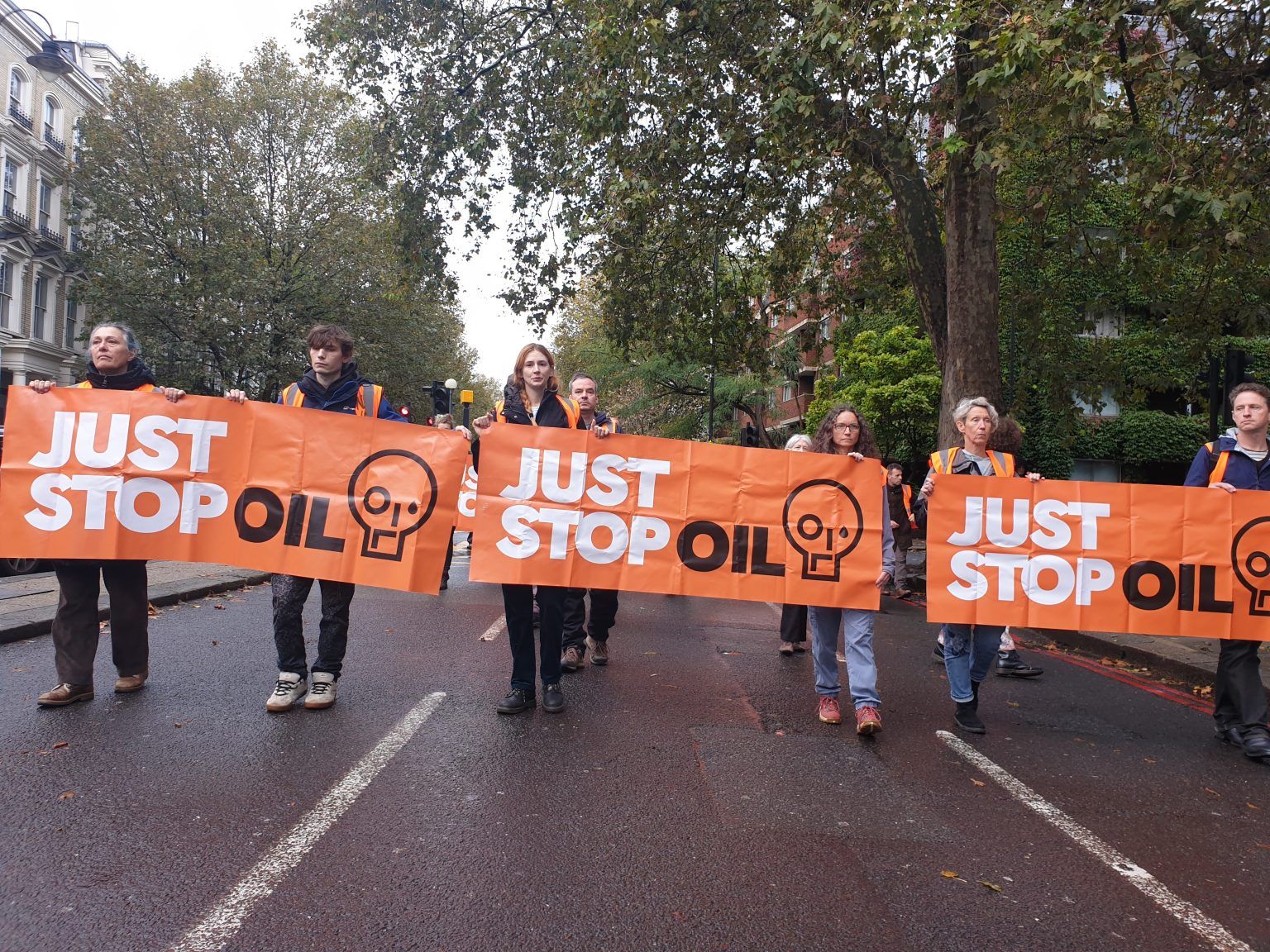 Just Stop Oil Cromwell Road