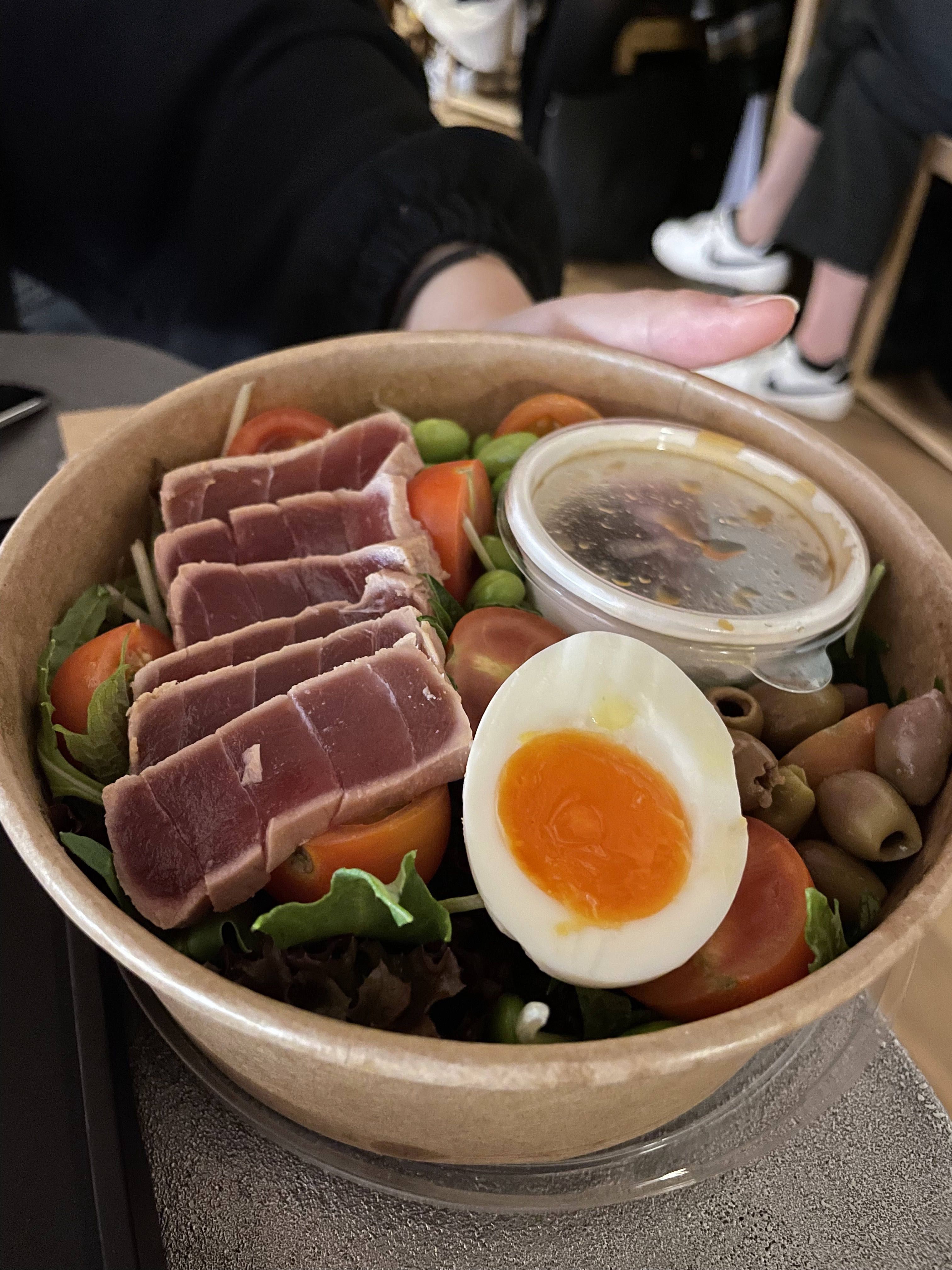 Tuna Tataki Niçoise Salad